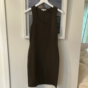 Helmut Lang Black Sleeveless Sheath Mini Dress
